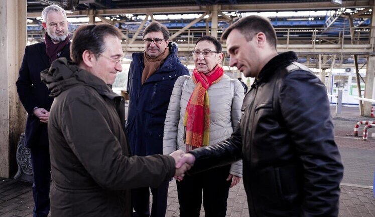 Spanish Foreign Minister Albares arrives in Ukraine: meeting with Sybiha is planned. PHOTOS