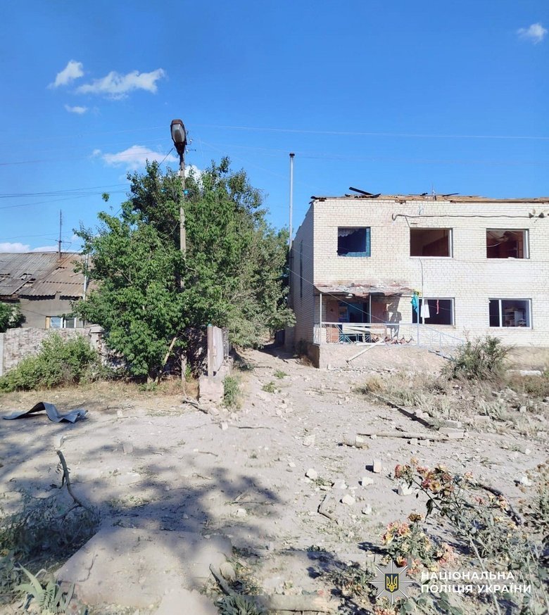 Російськи удари по Херсонщині