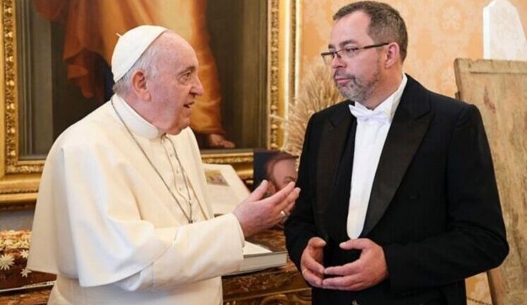 Ukraine’s Ambassador to Vatican Yurash to meet with Pope to "convey several basic points for Ukraine"