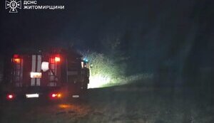 Наслідки атаки РФ на Житомирщину: виникла пожежа, без постраждалих. ФОТОрепортаж
