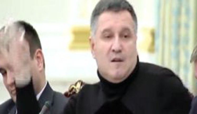 Конфликт Авакова и Саакашвили на заседании совета реформ. ВИДЕО