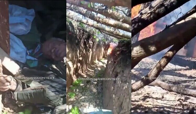 Surviving occupier films his position: "Our gun’s on fire, it’s f*cked! Ammo’s detonating! Here’s our KIA — arrived yesterday.". VIDEO