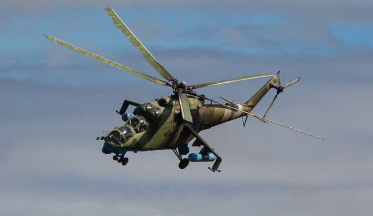 Военный вертолет Ми-24 упал в оккупированной РФ Абхазии, - СМИ. ВИДЕО
