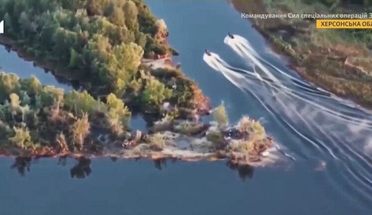 Armed Forces of Ukraine destroyed 6 Russian boats in area of occupied left bank of Kherson region, - OC "South". VIDEO