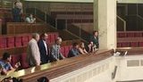 Заседание Рады посетил освобожденный политзаключенный Балух, зал приветствовал его аплодисментами. ФОТО