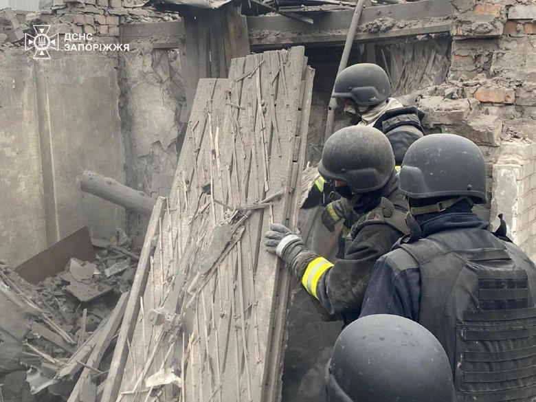 атака на Запоріжжя 17 грудня