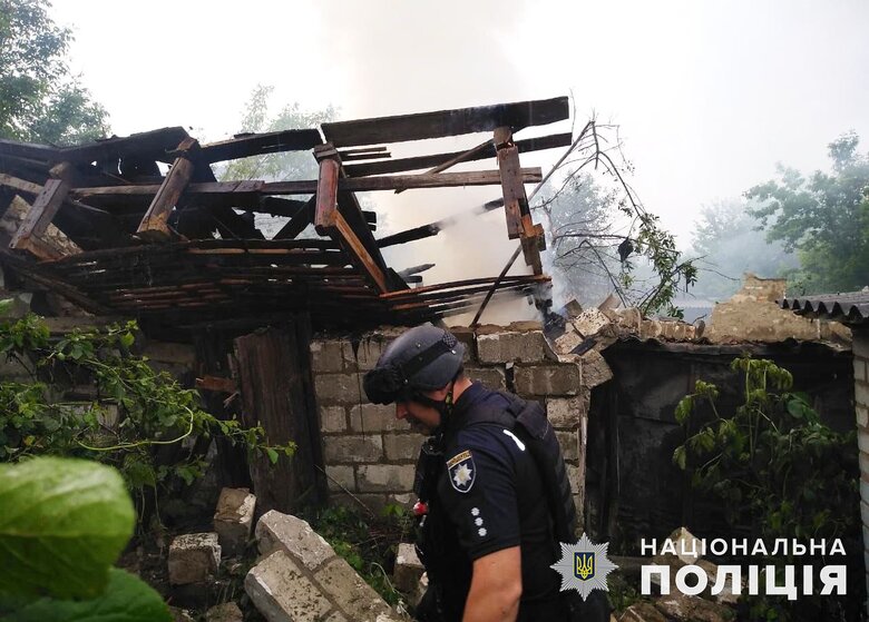Consequences of enemy shelling of Donetsk region 06