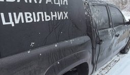 Волонтер Денис Христов попал под обстрел РФ