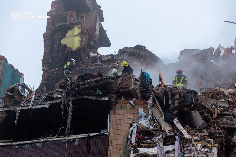 Удар РФ по Тернополю