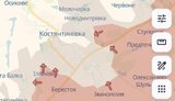 Ворог просунувся поблизу Костянтинівки, - DeepState. МАПА