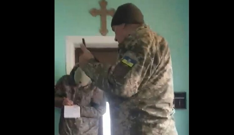 In Lviv region, priest was handed a summons and threatened to be taken by force to Territorial Center for Recruitment. VIDEO