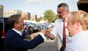 Лідер правлячої партії Німеччини Лашет подякував Кличку за участь у форумі ХДС. ФОТОрепортаж