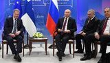 Россия сама виновна в санкциях за оккупацию Крыма, - президент Финляндии Ниинисте Путину