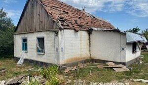 Russian forces strike Polohy district in Zaporizhzhia region: damage reported. PHOTO