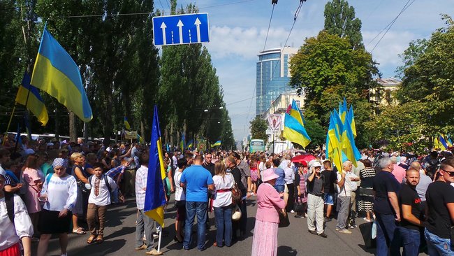 Крестный ход УПЦ КП к 1030-летию крещения Руси-Украины состоялся в Киеве 05