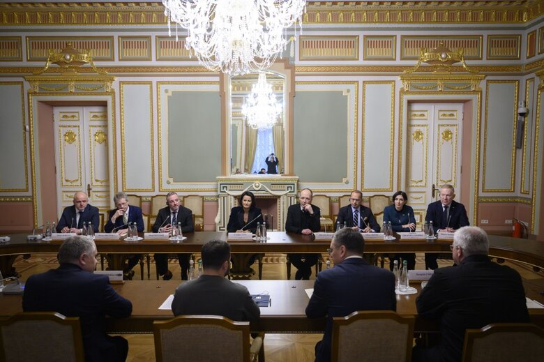 Спикеры парламентов стран ЕС выступили в Раде и обсудили с Зеленским усиление поддержки Украины 02