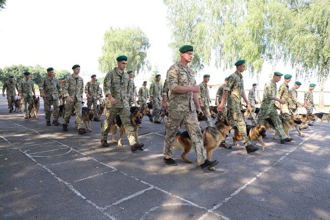 Пограничники-кинологи со служебными собаками впервые примут участие в параде на День Независимости 02
