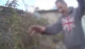 Угрожал ножом и травмировал ребенка: в Одессе патрульные задержали мужчину, который находился в СОЧ. ВИДЕО