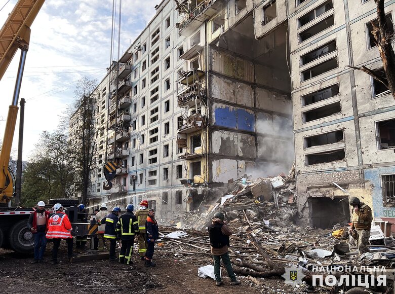 Attack on Zaporizhzhia: number of dead has increased to 13, among them are children. Number of victims is 80 people (updated) 06