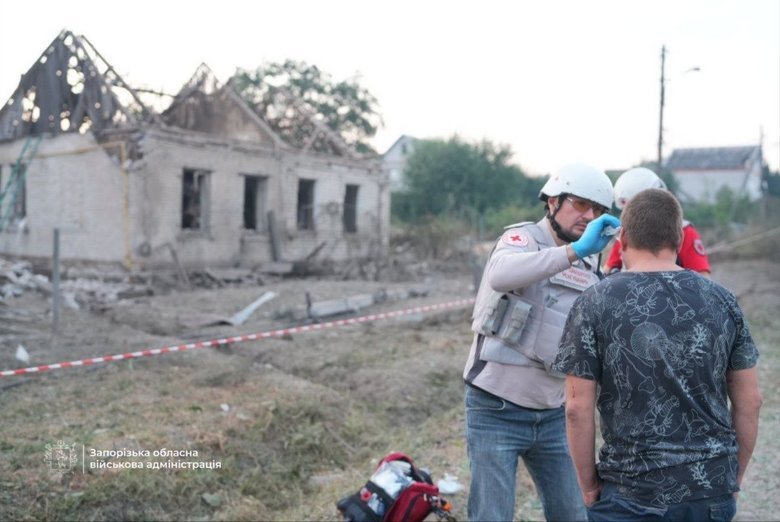 Обстріл Запоріжжя