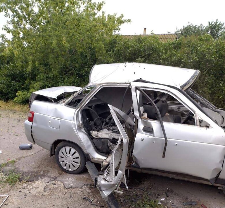 Рашисти атакували автівку в Осокорівці на Херсонщині