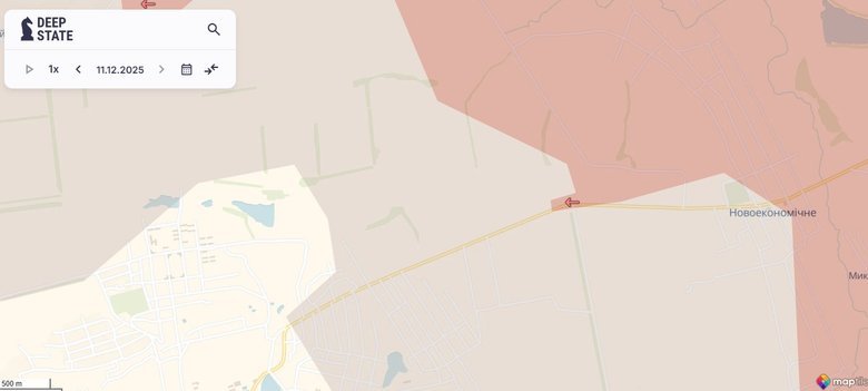 The enemy has advanced in Donetsk Oblast: updated line of contact at the Kapitolna mine