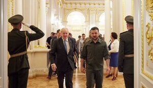 Zelensky on Johnson's visit: "We have common view on how to move towards Ukraine's victory". PHOTOS