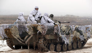 Russian-led forces launch four attacks in Donbas