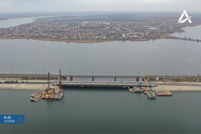 Укравтодор открыл проезд по новому мосту через реку Чертомлык 02 Укравтодор открыл проезд по новому мосту через реку Чертомлык 02
