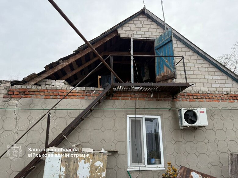 Обстріли на Запоріжжі 18 грудня