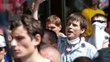 Языковой майдан растет: к Украинскому дому прибыла многочисленная делегация со Львовщины