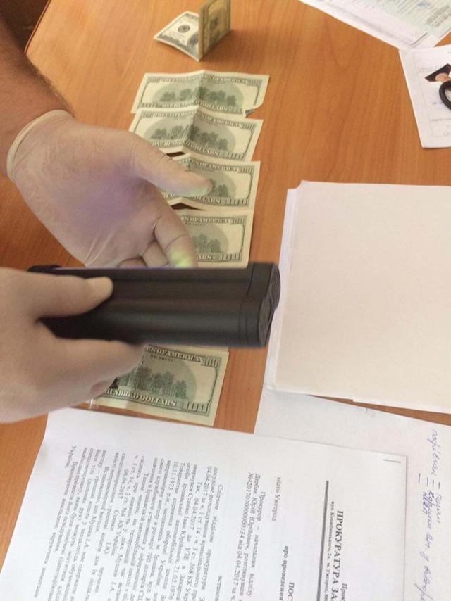 На хабарі в $ 700 затримано керівника автошколи на Закарпатті, - ГПУ 03