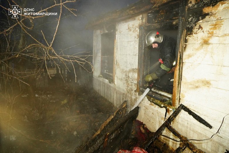 Children killed in fire in Zhytomyr region