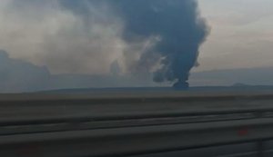 An explosives factory in Russia, a terminal in Crimea and an ammunition depot have been hit