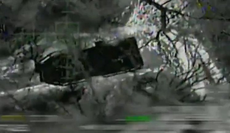 "Баба Яга" розбомбила стоянку із сімома російськими БТР на окупованій Луганщині. ВIДЕО