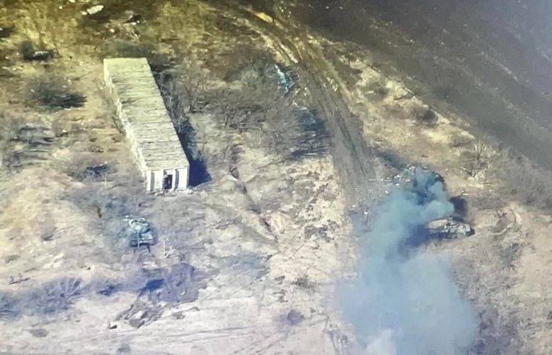 На Ізюмському напрямку 95 бригада знищила 7 одиниць ворожої техніки, з них 2 гелікоптера 01