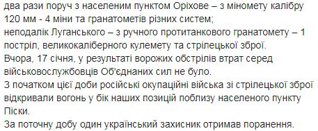Враг за минувшие сутки 8 раз обстрелял позиции ОС: потерь нет 02