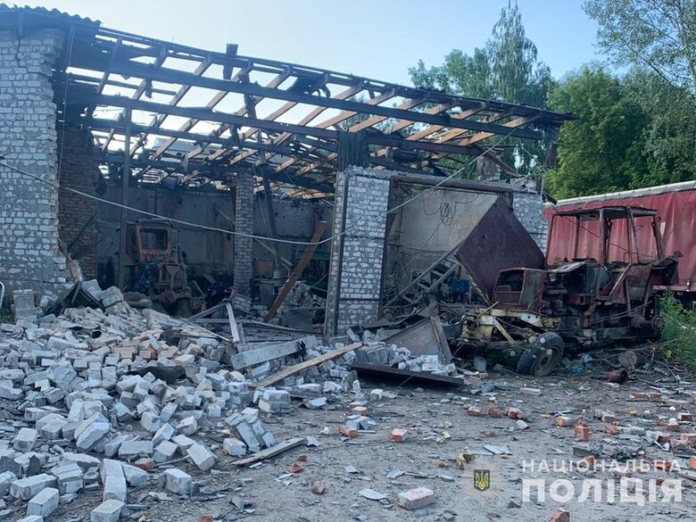 Наслідки ворожих обстрілів Сумщини 21 липня 2024 року