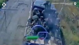 Прикордонники знищили техніку окупантів та живу силу