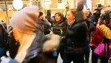 На смену фанатам пришли пьяные школьники:"Давайка уе..вай отсюда. Россия для русских, Москва для москвичей". ВИДЕО.