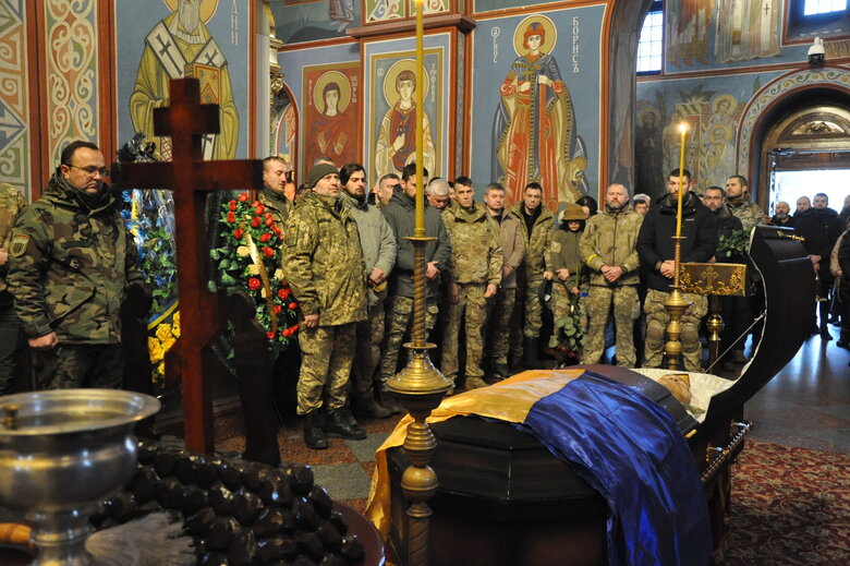 В останню путь провели захисника України Валерія Красняна із позивним Барс 02