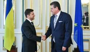 Зеленський обговорив співпрацю між Україною і ЄС з єврокомісаром з енергетики Марошем Шефчовичем. ФОТО