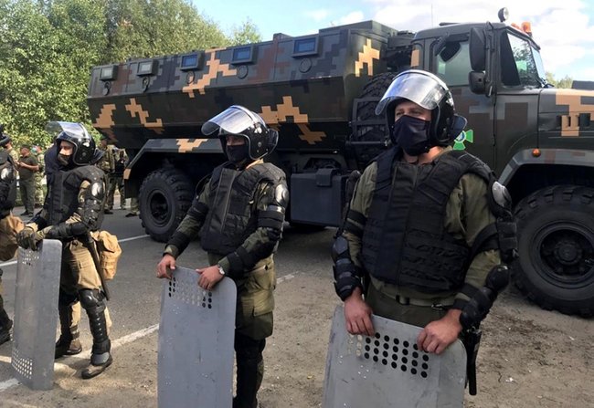 До охорони українсько-білоруського кордону залучено підрозділи Нацгвардії 01