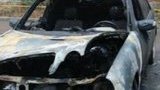 Военному комиссару Сабинскому сожгли автомобиль во Львове. ФОТО