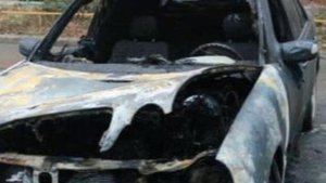 В сети появились кадры поджога автомобиля журналистки Терещук. ВИДЕО