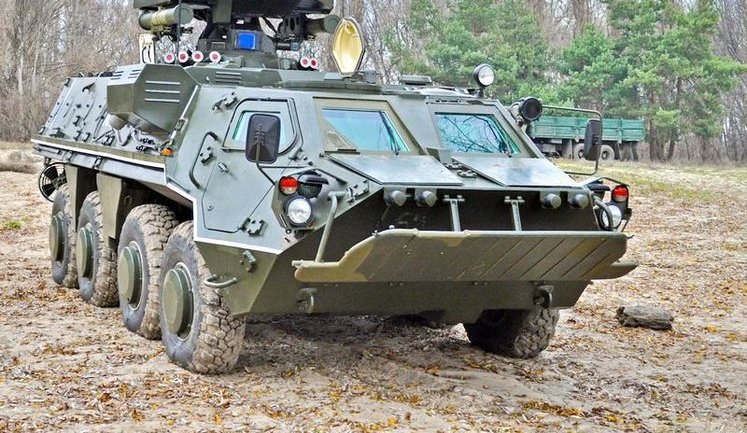 Украинская армия приняла на вооружение новый отечественный БТР-4Е. ФОТОрепортаж