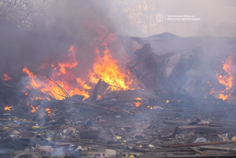 обстріл Запоріжжя