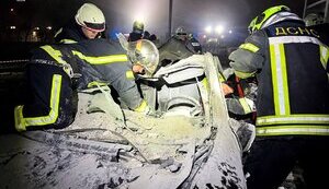 Многоэтажка в Вишневом после дроновой атаки РФ: спасены 5 человек. ФОТОРЕПОРТАЖ