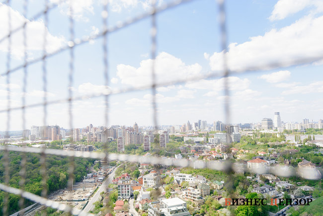 Киев с высоты монумента Родина-мать 21