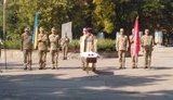 С погибшим в результате российского обстрела на Донбассе воином 74-го ОРБ Денисом Германом простились в Запорожье. ФОТОрепортаж